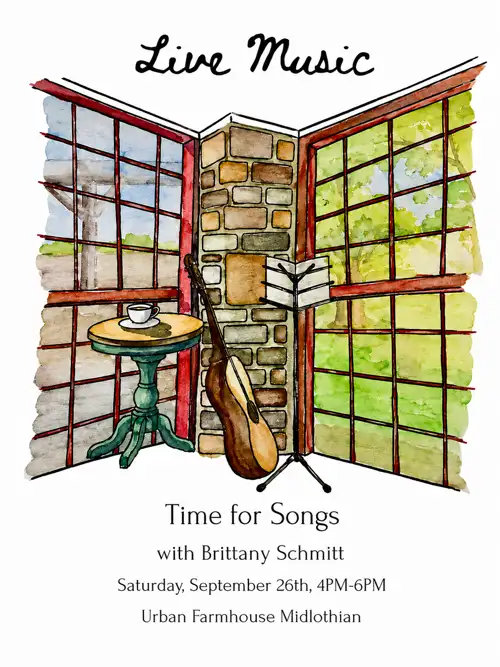 Local Musician Series: Brittany Schmitt @ Midlothian