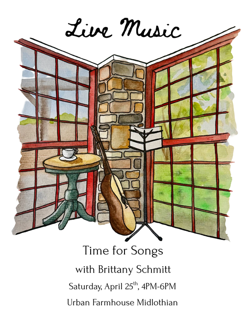 Local Musician Series: Brittany Schmitt LIVE @ Midlothian