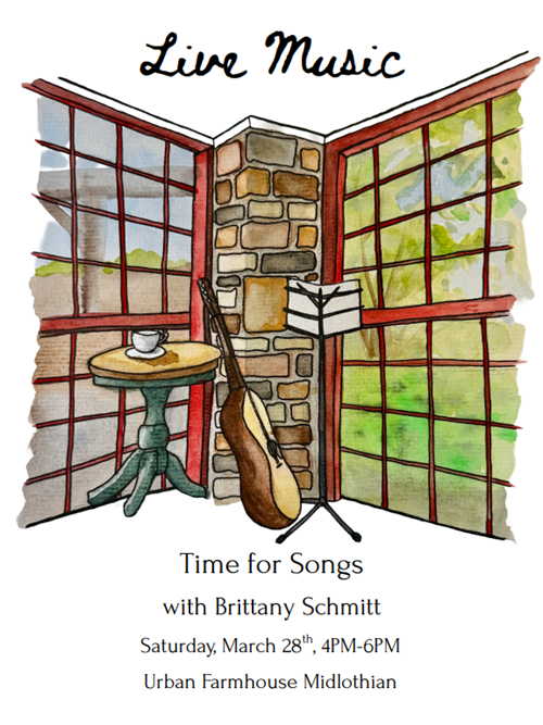 Local Musician Series: Brittany Schmitt LIVE @ Midlothian