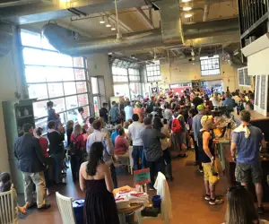 Lots of people at one of our events