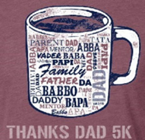 Thanks Dad 5K Coffee Cup